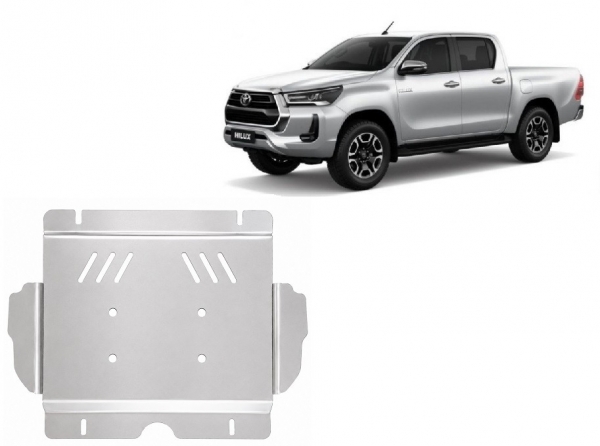 Scut auto din aluminiu Toyota Hilux Invincible