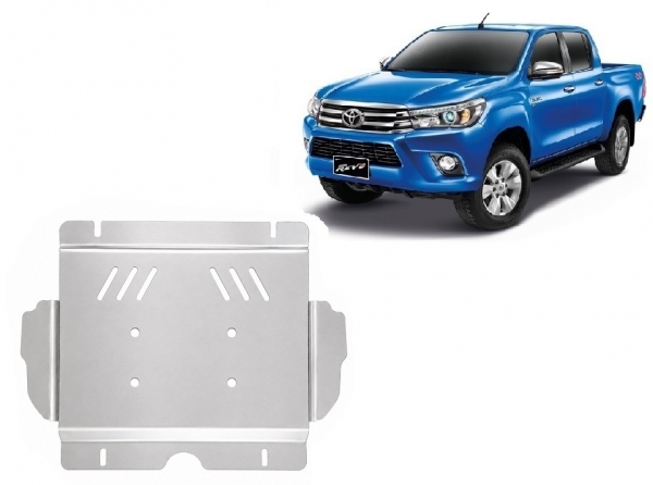 Scut auto din aluminiu  Toyota Hilux Revo 