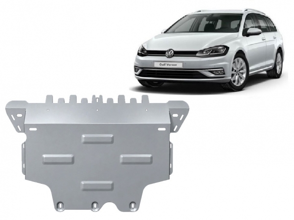 Scut auto din aluminiu VW Golf 7