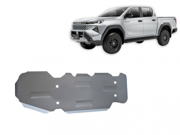 Scut rezervor din aluminiu Toyota Hilux Revo