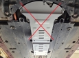 Scut antifurt din aluminiu pentru catalizator Suzuki Swace 58