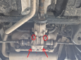 Set de scuturi din aluminiu  Suzuki SX 4 61